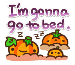 Miki's Halloween & Party English version sticker #571551