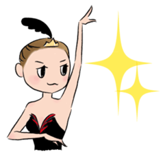 Ballet SWAN LAKE Odette&Odile sticker #571558