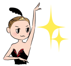Ballet SWAN LAKE Odette&Odile sticker #571558