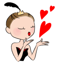 Ballet SWAN LAKE Odette&Odile sticker #571560