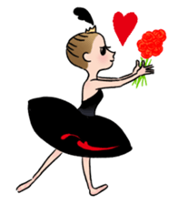 Ballet SWAN LAKE Odette&Odile sticker #571587