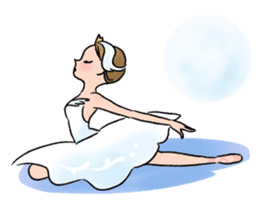 Ballet SWAN LAKE Odette&Odile sticker #571588