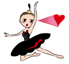 Ballet SWAN LAKE Odette&Odile sticker #571592