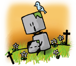 SAD ROBOT NOZOMI(KOKOROBO) sticker #571995