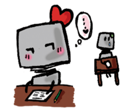 SAD ROBOT NOZOMI(KOKOROBO) sticker #571998