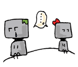 SAD ROBOT NOZOMI(KOKOROBO) sticker #571999