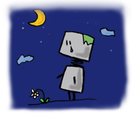 SAD ROBOT NOZOMI(KOKOROBO) sticker #572004