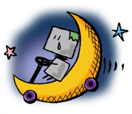 SAD ROBOT NOZOMI(KOKOROBO) sticker #572005