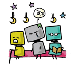 SAD ROBOT NOZOMI(KOKOROBO) sticker #572006