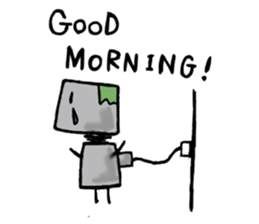 SAD ROBOT NOZOMI(KOKOROBO) sticker #572009