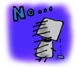 SAD ROBOT NOZOMI(KOKOROBO) sticker #572011