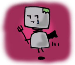 SAD ROBOT NOZOMI(KOKOROBO) sticker #572013