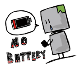 SAD ROBOT NOZOMI(KOKOROBO) sticker #572014