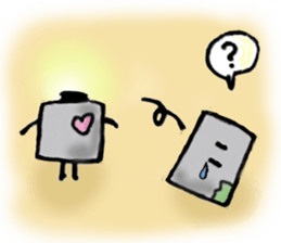 SAD ROBOT NOZOMI(KOKOROBO) sticker #572027