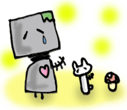 SAD ROBOT NOZOMI(KOKOROBO) sticker #572028