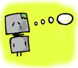 SAD ROBOT NOZOMI(KOKOROBO) sticker #572029