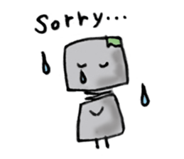 SAD ROBOT NOZOMI(KOKOROBO) sticker #572032