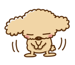 Putaro the Poodle E sticker #572082
