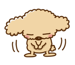 Putaro the Poodle E sticker #572082