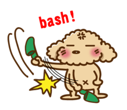 Putaro the Poodle E sticker #572087