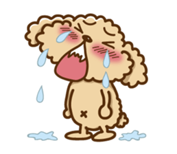 Putaro the Poodle E sticker #572092