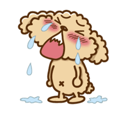 Putaro the Poodle E sticker #572092