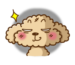 Putaro the Poodle E sticker #572095