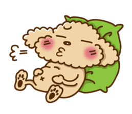 Putaro the Poodle E sticker #572098