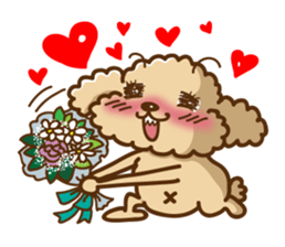 Putaro the Poodle E sticker #572103