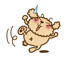 Putaro the Poodle E sticker #572104