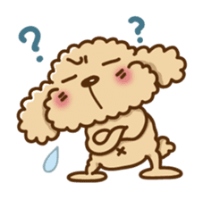 Putaro the Poodle E sticker #572109