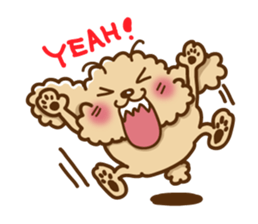 Putaro the Poodle E sticker #572111