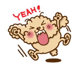 Putaro the Poodle E sticker #572111