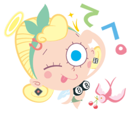 Angel & Devil girls sticker #572244