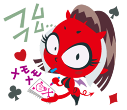 Angel & Devil girls sticker #572255