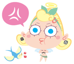 Angel & Devil girls sticker #572262