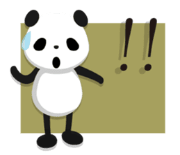 Leggy Panda sticker #572306