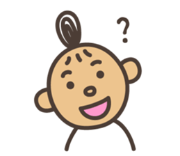 Energetic girl sticker #572515