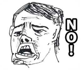 Old Mood Stickers by a man, born in 1942 sticker #572563