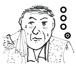 Old Mood Stickers by a man, born in 1942 sticker #572577