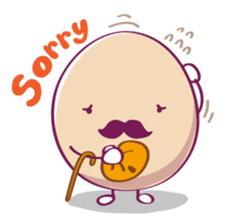 Mr. PURPLE EGG sticker #573169