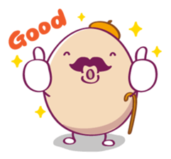 Mr. PURPLE EGG sticker #573173