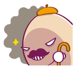 Mr. PURPLE EGG sticker #573180