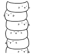 south pole rabbit sticker #573373