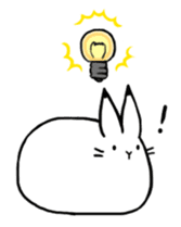 south pole rabbit sticker #573382