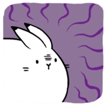 south pole rabbit sticker #573387