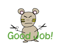 YURARI MOUSE SUMMER sticker #573557