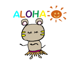 YURARI MOUSE SUMMER sticker #573563