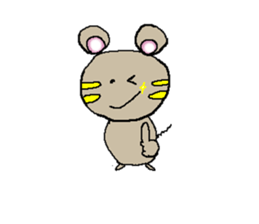 YURARI MOUSE SUMMER sticker #573564