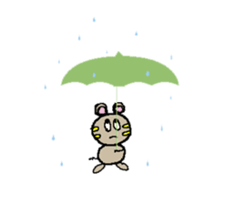 YURARI MOUSE SUMMER sticker #573566